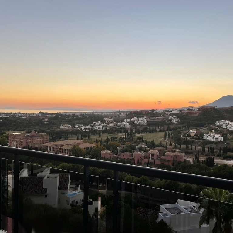 Uitzicht appartement op de Spaanse kust