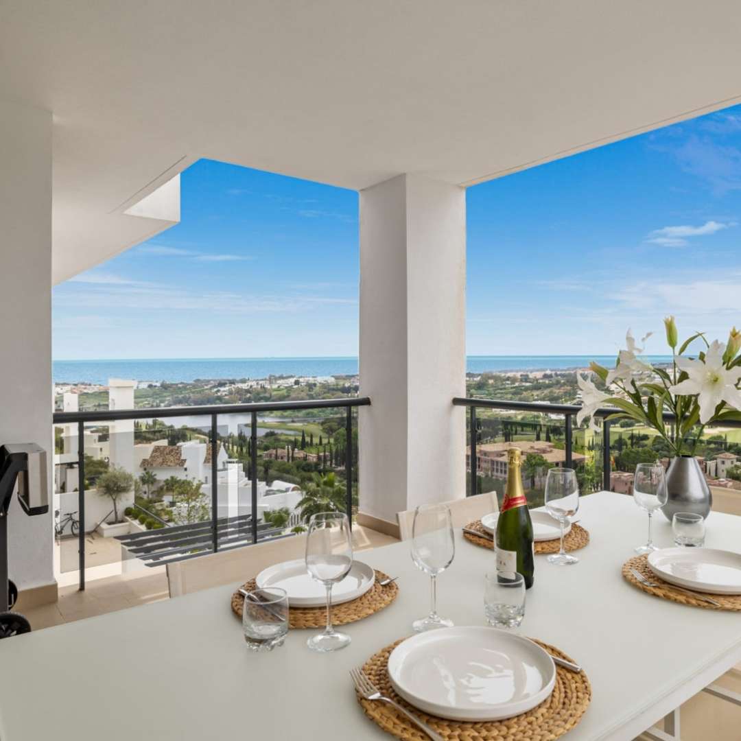 Terras appartement